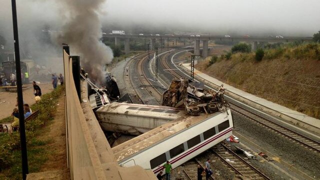Accidente ferroviario de Santiago de Compostela.