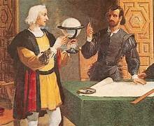 Colom presenta el projecte de les Indies al Rei de Portugal