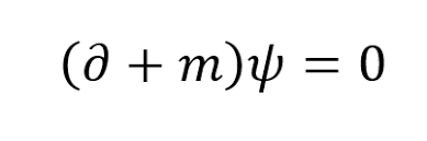 Ecuación de Dirac