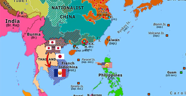 Invasión japonesa de Indochina