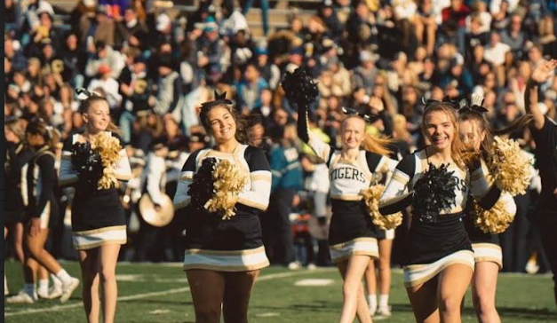 Cheering at CU boulder!