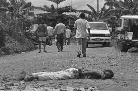 En la masacre de La Chorrera, perpetrada por grupos paramilitares, se estima que alrededor de 35 personas, entre ellas indígenas, fueron asesinadas en el corregimiento de Puerto Limón