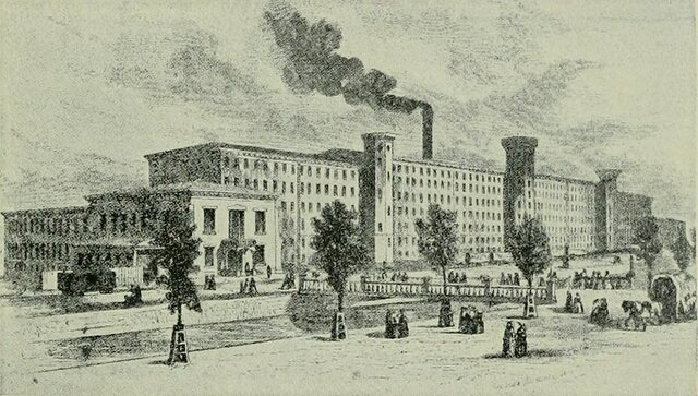 Bostons 1st textile mill