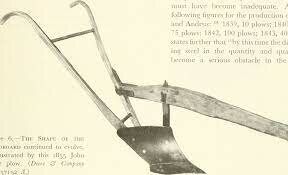 steel plow invention