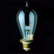Thomas Edison introduces his incandescent light bulb to the public.