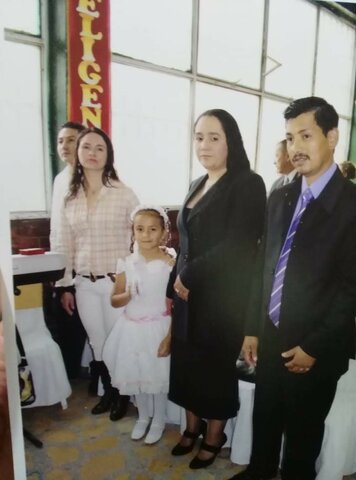 Hice mi bautizo y primera comunión