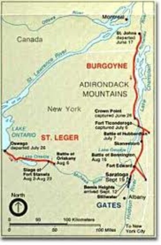 Battle of Saratoga Results