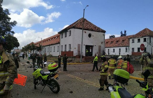 Atentado contra la Escuela de Policía General Santander