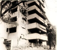 Carro bomba en el Edificio Mónaco