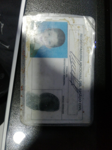 Mi primara tarjeta de identificación