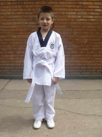 Empecé a practicar Taekwondo