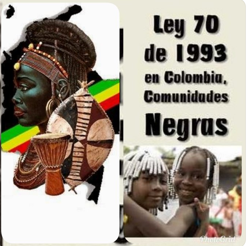 Afros: Ley 70 de 1993.
