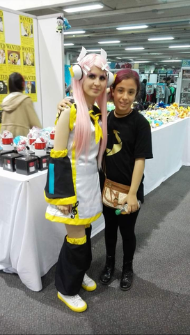 Fuí a un evento de anime que me gustaba mucho