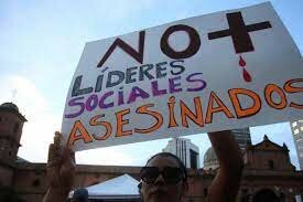 Asesinatos de Lideres Sociales