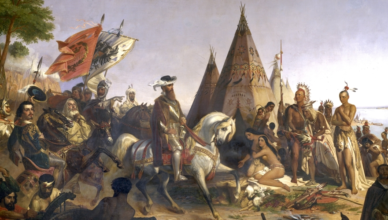 Ontdekking van Amerika door Columbus (einde middeleeuwen)