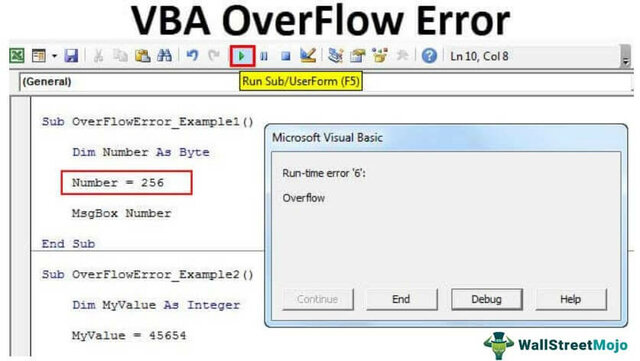 Error overflow