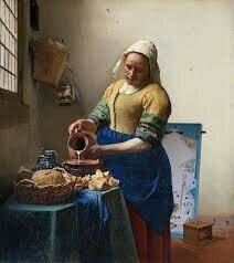 Piima kallav teenijatüdruk