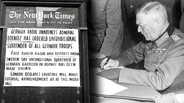 Alemania se rinde, final de la guerra en Europa