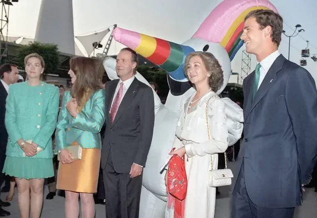 Inauguración de la Expo de Sevilla.