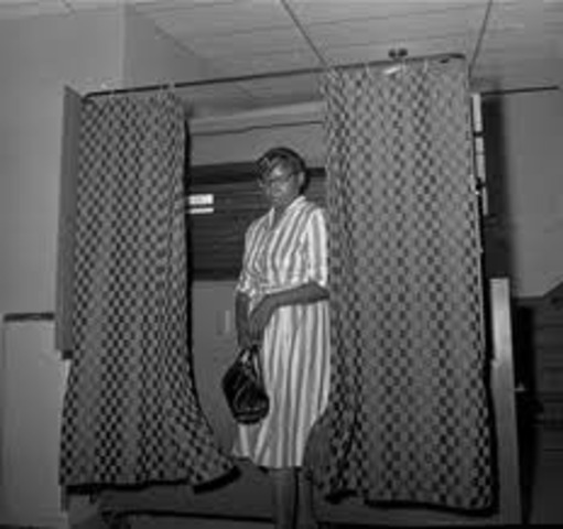 Increase of African American voters.