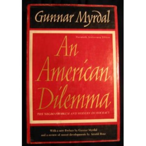 An American Dilemma is Published