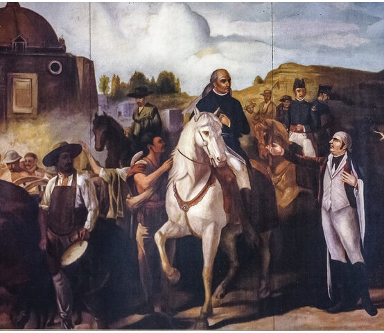 Miguel Hidalgo y sus tropas entran en Valladolid sin encontrar resistencia. Establece en la ciudad un gobierno insurgente.