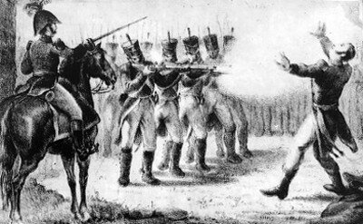 En Chihuahua, en la plazuela de los Ejercicios, Ignacio Allende, Ignacio Aldama y José Mariano Jiménez son fusilados por la espalda y decapitados. José Mariano Abasolo es condenado a prisión perpetua.