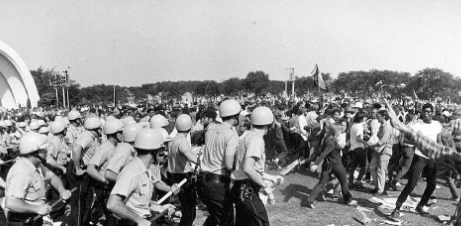Riots at the Chicago Democratic Convention