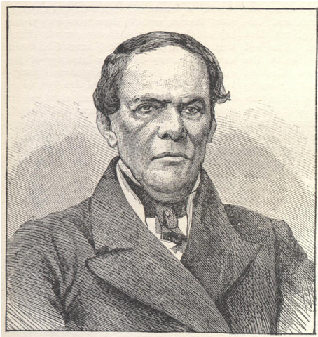 Stephen Austin meets with mexican President Santa Anna