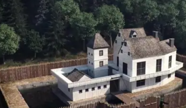 The fortress is built