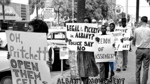 Albany Campaign (Protest, No violence)
