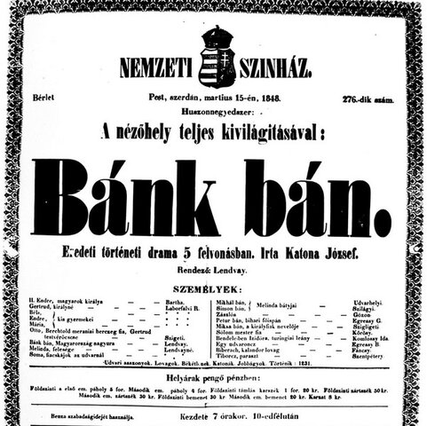 A Bánk bánt előadta a Nemzeti Színház