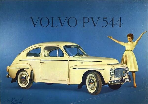 1964 – Cinturó de seguretat de tres punts.