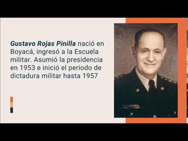 Golpe De Estado Del General Gustavo Rojas