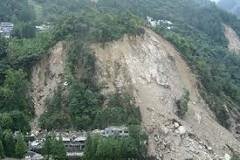 Landsliding quake