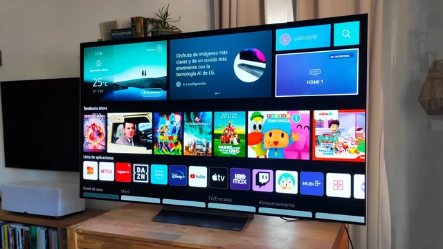 Televisores actuales: Televisores de alta definición, por internet y tecnología 3D, compatible con dispositivos móviles