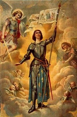 Joan of Arc is anointed France's Patron Saint