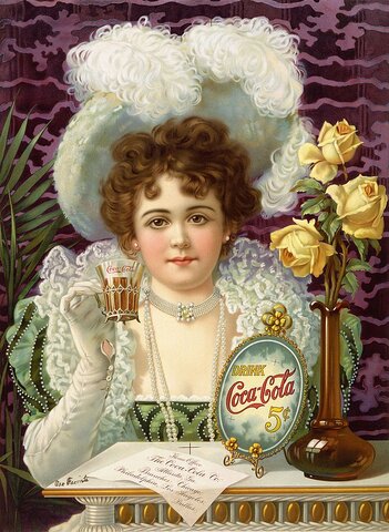 Hilda Clark aparece como imagen de Coca-Cola