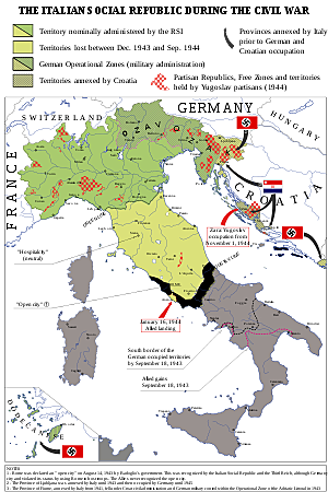 Invasión de Italia por el sur