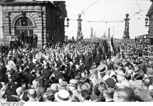 Alemania remilitariza Renania