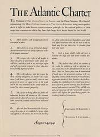 alantic charter signed