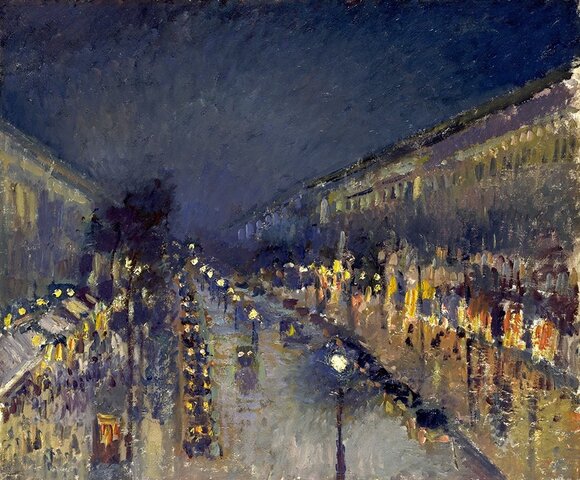 Montmartre'i tänav öösel