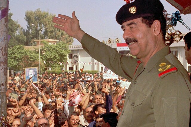 Saddam Hussein invades Kuwait