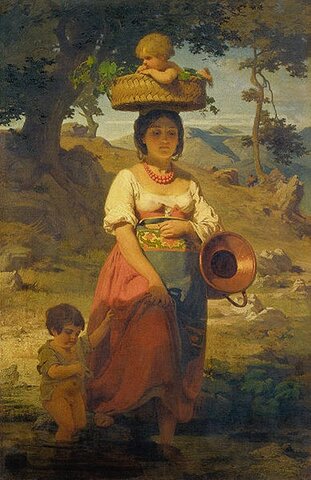 Itaalianna lastega ojal