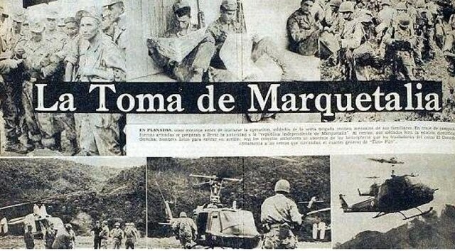 Combate en Marquetalia Tolima