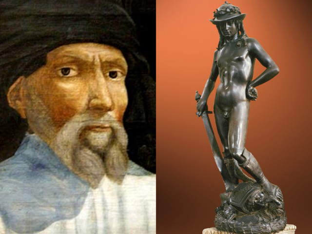 Creació del David de bronze de Donatello di Niccolò