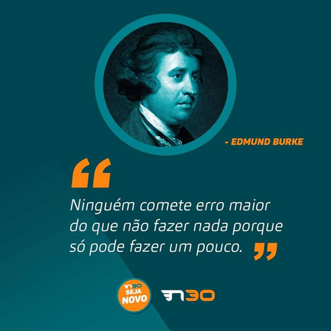 Participe, sua atitude é que muda o mundo