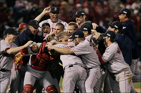 Red Sox win the World Series