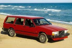 The Volvo 740 familiar  model