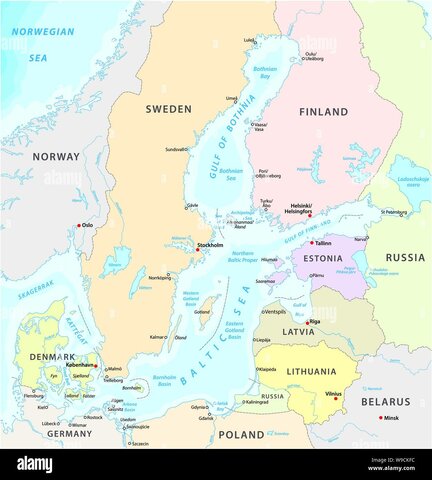 Invasión, Golpe de Estado y anexión de la Peninsula Báltica